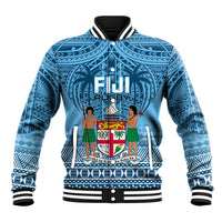 Fiji Rugby Baseball Jacket Fijian Go 2023 World Cup - Wonder Print Shop