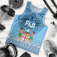 Fiji Rugby Men Tank Top Fijian Go 2023 World Cup - Wonder Print Shop