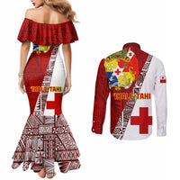 tonga-rugby-couples-matching-mermaid-dress-and-long-sleeve-button-shirts-tongan-go-2023-world-cup