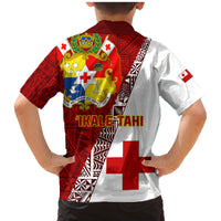 Tonga Rugby Family Matching Mermaid Dress and Hawaiian Shirt Tongan Go 2023 World Cup - Wonder Print Shop
