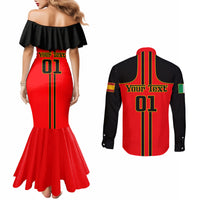 personalised-carlos-sainz-55-couples-matching-mermaid-dress-and-long-sleeve-button-shirts-2023-singapore-gp