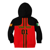 Personalised Carlos Sainz 55 Kid Hoodie 2023 Singapore GP - Wonder Print Shop