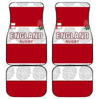 Custom England Rugby Car Mats The Red Rose Champion World Cup 2023 - Wonder Print Shop