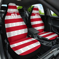 Custom England Rugby Car Seat Cover The Red Rose Champion World Cup 2023 - Wonder Print Shop