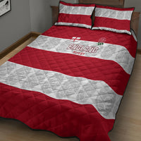 Custom England Rugby Quilt Bed Set The Red Rose Champion World Cup 2023 - Wonder Print Shop