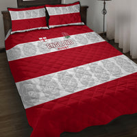 Custom England Rugby Quilt Bed Set The Red Rose Champion World Cup 2023 - Wonder Print Shop