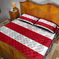 Custom England Rugby Quilt Bed Set The Red Rose Champion World Cup 2023 - Wonder Print Shop