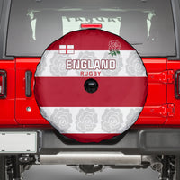 Custom England Rugby Spare Tire Cover The Red Rose Champion World Cup 2023 - Wonder Print Shop