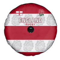 Custom England Rugby Spare Tire Cover The Red Rose Champion World Cup 2023 - Wonder Print Shop