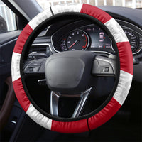 England Rugby Steering Wheel Cover The Red Rose Champion World Cup 2023 - Wonder Print Shop