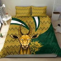 Custom South Africa Rugby Bedding Set Come On Bokke Champion World Cup 2023 - Wonder Print Shop