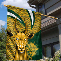 Custom South Africa Rugby Garden Flag Come On Bokke Champion World Cup 2023 - Wonder Print Shop