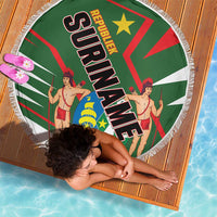 Republiek Suriname Beach Blanket Special Edition - Wonder Print Shop