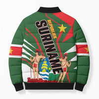 Republiek Suriname Bomber Puffer Jacket Special Edition - Wonder Print Shop