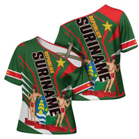 Republiek Suriname Cross Shoulder Shirt Special Edition - Wonder Print Shop