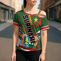 Republiek Suriname Cross Shoulder Shirt Special Edition - Wonder Print Shop