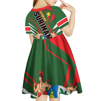 Republiek Suriname Kid Short Sleeve Dress Special Edition - Wonder Print Shop