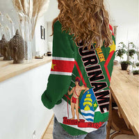 Republiek Suriname Women Casual Shirt Special Edition - Wonder Print Shop