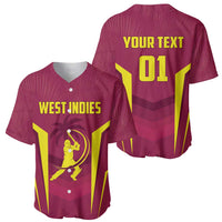 Custom West Indies Cricket Baseball Jersey Windies Great To Be Back - Wonder Print Shop