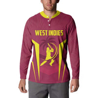 Custom West Indies Cricket Button Sweatshirt Windies Great To Be Back - Wonder Print Shop