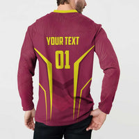 Custom West Indies Cricket Button Sweatshirt Windies Great To Be Back - Wonder Print Shop