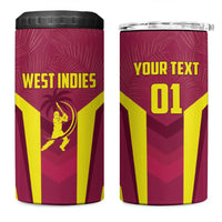 Custom West Indies Cricket 4 in 1 Can Cooler Tumbler Windies Great To Be Back - Wonder Print Shop