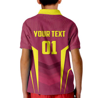 Custom West Indies Cricket Kid Polo Shirt Windies Great To Be Back - Wonder Print Shop