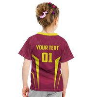 Custom West Indies Cricket Kid T Shirt Windies Great To Be Back - Wonder Print Shop