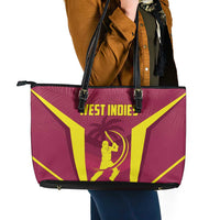 West Indies Cricket Leather Tote Bag Windies Great To Be Back - Wonder Print Shop
