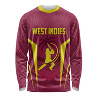 Custom West Indies Cricket Long Sleeve Shirt Windies Great To Be Back - Wonder Print Shop