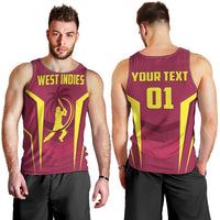 Custom West Indies Cricket Men Tank Top Windies Great To Be Back - Wonder Print Shop