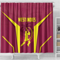 West Indies Cricket Shower Curtain Windies Great To Be Back