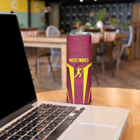 Custom West Indies Cricket Skinny Tumbler Windies Great To Be Back - Wonder Print Shop