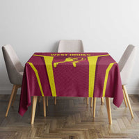 West Indies Cricket Tablecloth Windies Great To Be Back - Wonder Print Shop