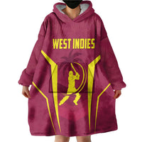 Custom West Indies Cricket Wearable Blanket Hoodie Windies Great To Be Back - Wonder Print Shop