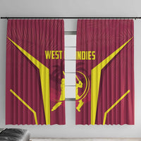 West Indies Cricket Window Curtain Windies Great To Be Back - Wonder Print Shop