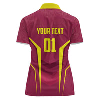 Custom West Indies Cricket Women Polo Shirt Windies Great To Be Back - Wonder Print Shop