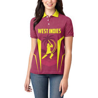Custom West Indies Cricket Women Polo Shirt Windies Great To Be Back - Wonder Print Shop