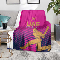 United Arab Emirates Cricket Blanket Go Boys Team UAE