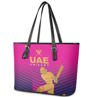 United Arab Emirates Cricket Leather Tote Bag Go Boys Team UAE - Wonder Print Shop