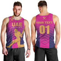 Custom United Arab Emirates Cricket Men Tank Top Go Boys Team UAE - Wonder Print Shop