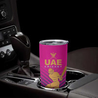 Custom United Arab Emirates Cricket Tumbler Cup Go Boys Team UAE - Wonder Print Shop