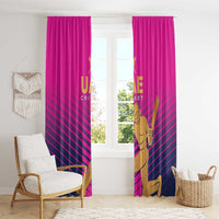 United Arab Emirates Cricket Window Curtain Go Boys Team UAE - Wonder Print Shop