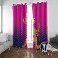 United Arab Emirates Cricket Window Curtain Go Boys Team UAE - Wonder Print Shop