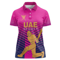 Custom United Arab Emirates Cricket Women Polo Shirt Go Boys Team UAE - Wonder Print Shop