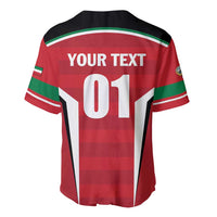 Custom Kuwait Cricket Baseball Jersey Go Champions - Wonder Print Shop