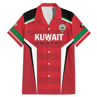 Custom Kuwait Cricket Family Matching Mermaid Dress and Hawaiian Shirt Go Champions - Wonder Print Shop