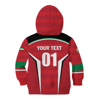 Custom Kuwait Cricket Kid Hoodie Go Champions - Wonder Print Shop