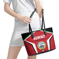Kuwait Cricket Leather Tote Bag Go Champions - Wonder Print Shop