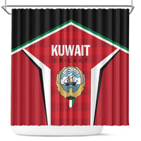 Kuwait Cricket Shower Curtain Go Champions